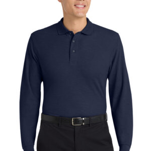 Port Authority® Silk Touch™ Long Sleeve Polo