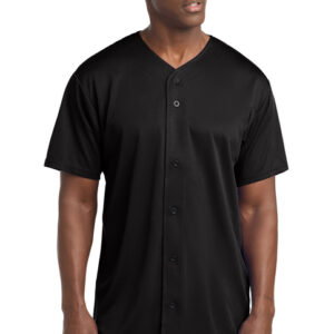 Sport-Tek® PosiCharge® Tough Mesh Full-Button Jersey